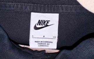 Polo Nike manga corta hombre negro