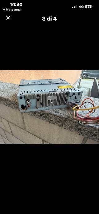 Autorradio Panasonic Plata