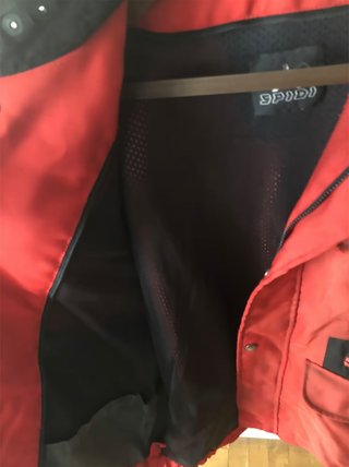 Giacca Moto Uomo SPIDI Rossa Nera
