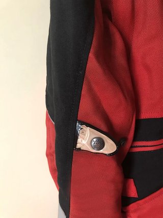 Giacca Moto Uomo SPIDI Rossa Nera