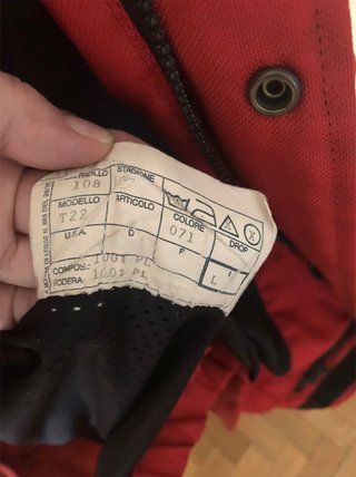 Giacca Moto Uomo SPIDI Rossa Nera
