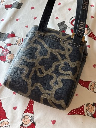 Bolso bandolera Tous negro y marrón