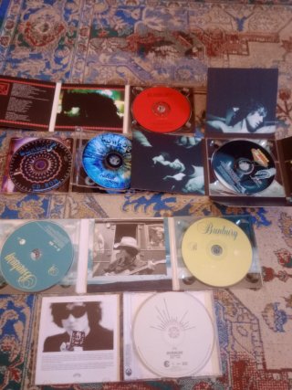 (CDs) de Enrique Bunbury de su etapa en solitario