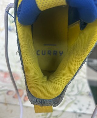Zapatillas Under Armour Curry Azul/Amarillo
