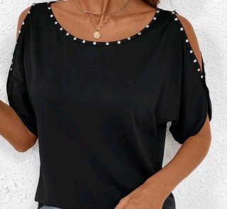 Pack 26 Camisetas SHEIN Negras Mujer