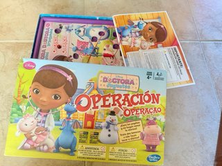 Juego Doctora Juguetes Operación Hasbro