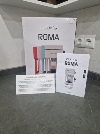 Cafetera Express FLUX'S ROMA 20 Bares - Como Nueva