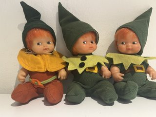 Barriguitas Enanitas del Bosque Vintage