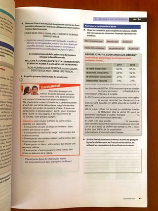 Défi 3 B1 – Libro + Cuaderno, Francés – Como nuevo