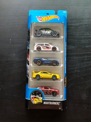 Hot Wheels Nightburnerz 5 Car Pack