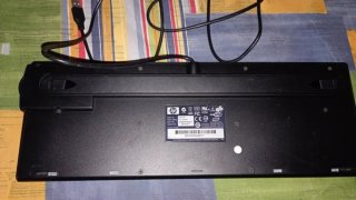 Teclado HP SmartCard KUS0133 USB Lector de Tarjeta