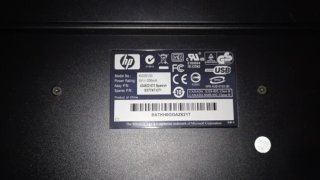 Teclado HP SmartCard KUS0133 USB Lector de Tarjeta
