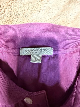 Polo Burberry Morado Hombre