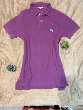 Polo Burberry Morado Hombre