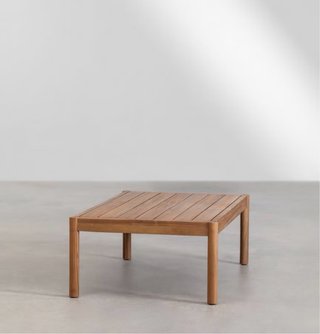 Mesa de centro madera exterior