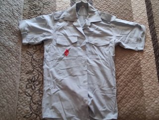Camisas de manga larga y manga corta.