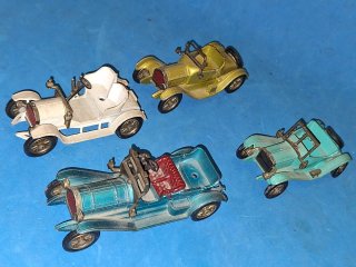Matchbox lote 4 Models of Yesteryear años 60