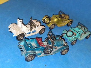 Matchbox lote 4 Models of Yesteryear años 60