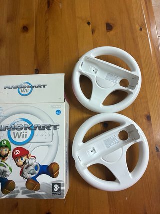 Mario Kart Wii + 2 Volantes Wii