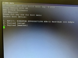 PC Engines completo 4GB RAM 120GB SSD C.aluminio