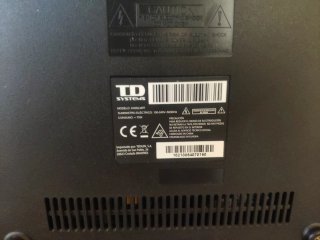 Televisión TD Systems Full HD 40" Completa + Mando