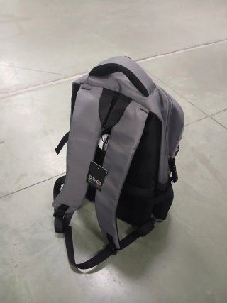 Zaino Coveri World Grigio Uomo Donna Laptop Scuola