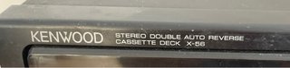 Kenwood X-56 Stereo Cassette Deck