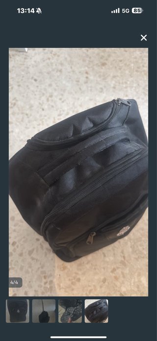 Mochila Makuto Real Madrid Negra