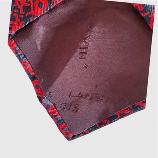 Cravatta vintage Lanvin