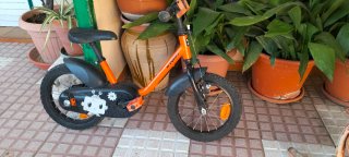 Bicicleta infantil B'TWIN con ruedines