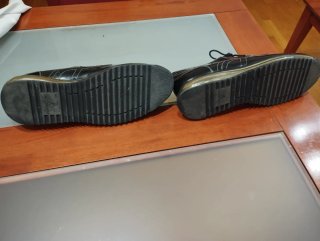 Zapatos de vestir negros para hombre-Angel Infante