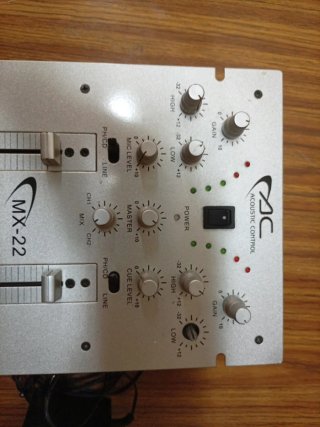 Mezcladora DJ Acoustic Control MX22
