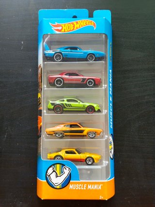 Hot Wheels Muscle Mania 5 Carros