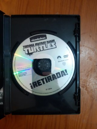 DVD Tortugas Ninja: ¡Retirada! (Español)