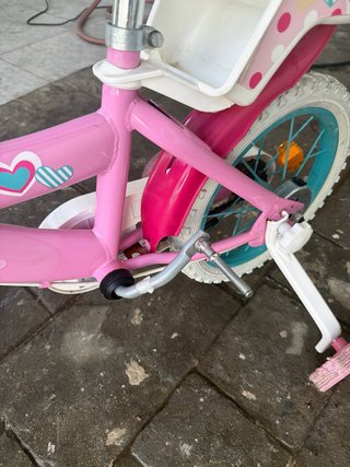 Bicicleta infantil rosa Minnie Mouse