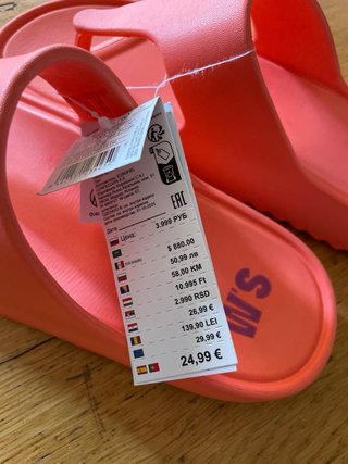 Chanclas Women'secret Naranja/Rosa