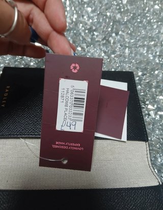 Cartera Radley Negra Nueva con Caja