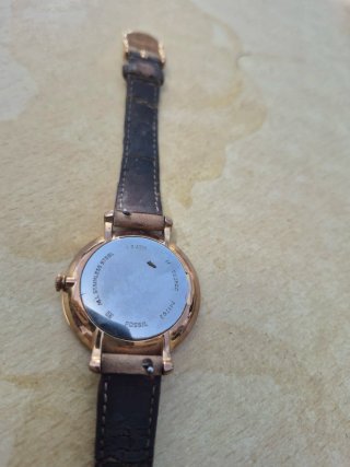 Reloj Fossil Mujer Correa Marrón y Detalles Dorado