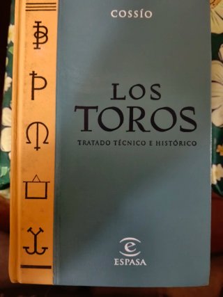 Libros Los Toros 2 Tomos Cossio