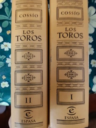 Libros Los Toros 2 Tomos Cossio