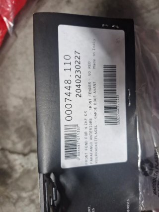 Plásticos CRF 250X Acerbis Rojos