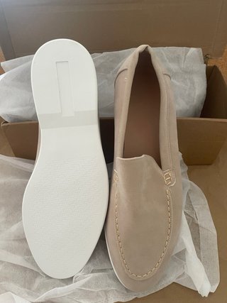 Mocasines beige talla 45 NUEVOS