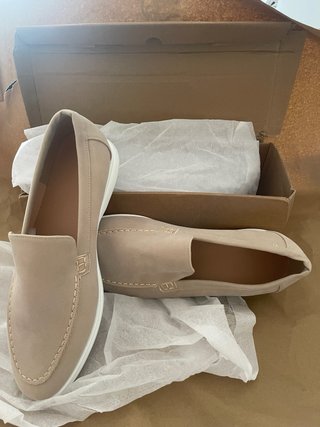 Mocasines beige talla 45 NUEVOS