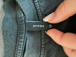 Camiseta sin mangas Pigalle negra XS