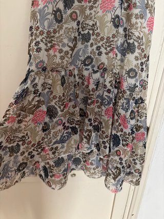 Vestido IKKS floral multicolor
