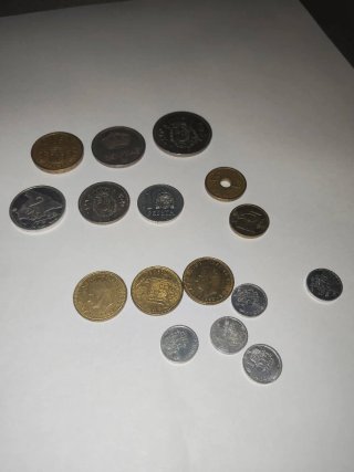 Lote de monedas antiguas Pesetas