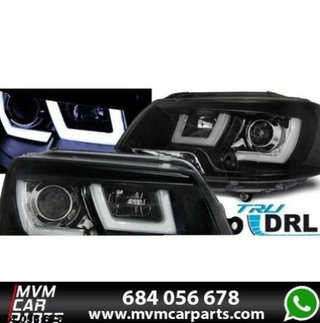 Faros Volkswagen T5 GP Tipo U LED Black