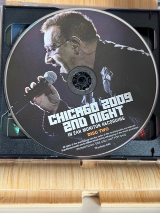 U2 Chicago 2009 2nd Night 2CD Japon