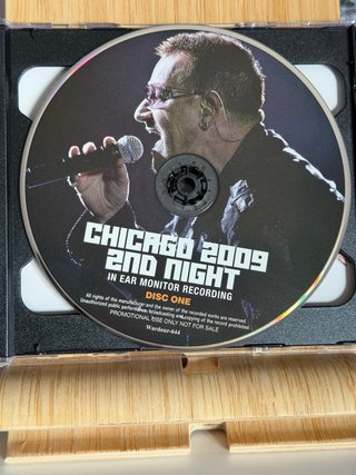 U2 Chicago 2009 2nd Night 2CD Japon