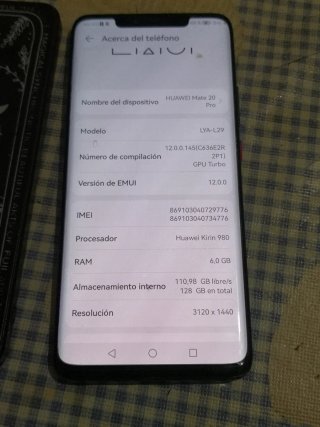 Huawei Mate 20 Pro Negro